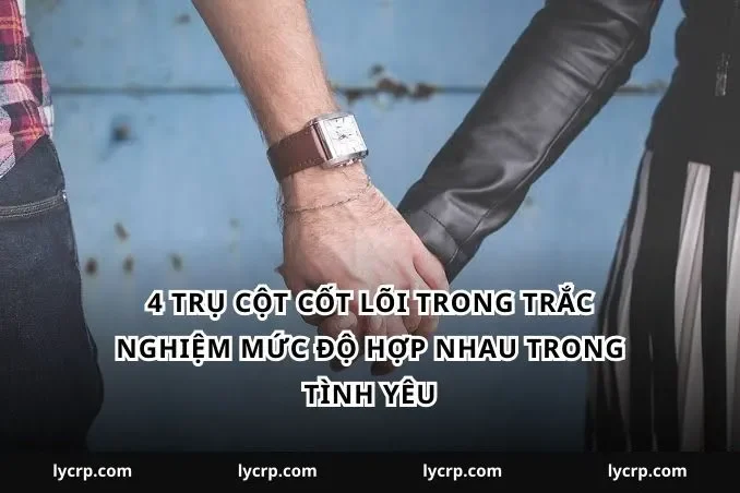 4 Trụ cột cốt lõi trong trắc nghiệm mức độ hợp nhau trong tình yêu