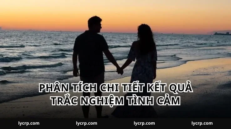 Phân tích chi tiết kết quả trắc nghiệm tình cảm